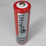 3.7V 18650 UitraFlre Li-ion Rechargeable Battery (9900mAh Label – Actual Capacity ~600mAh)