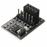 3.3V 8Pin NRF24L01+ Wireless Module Pinboard Socket Adapter Board