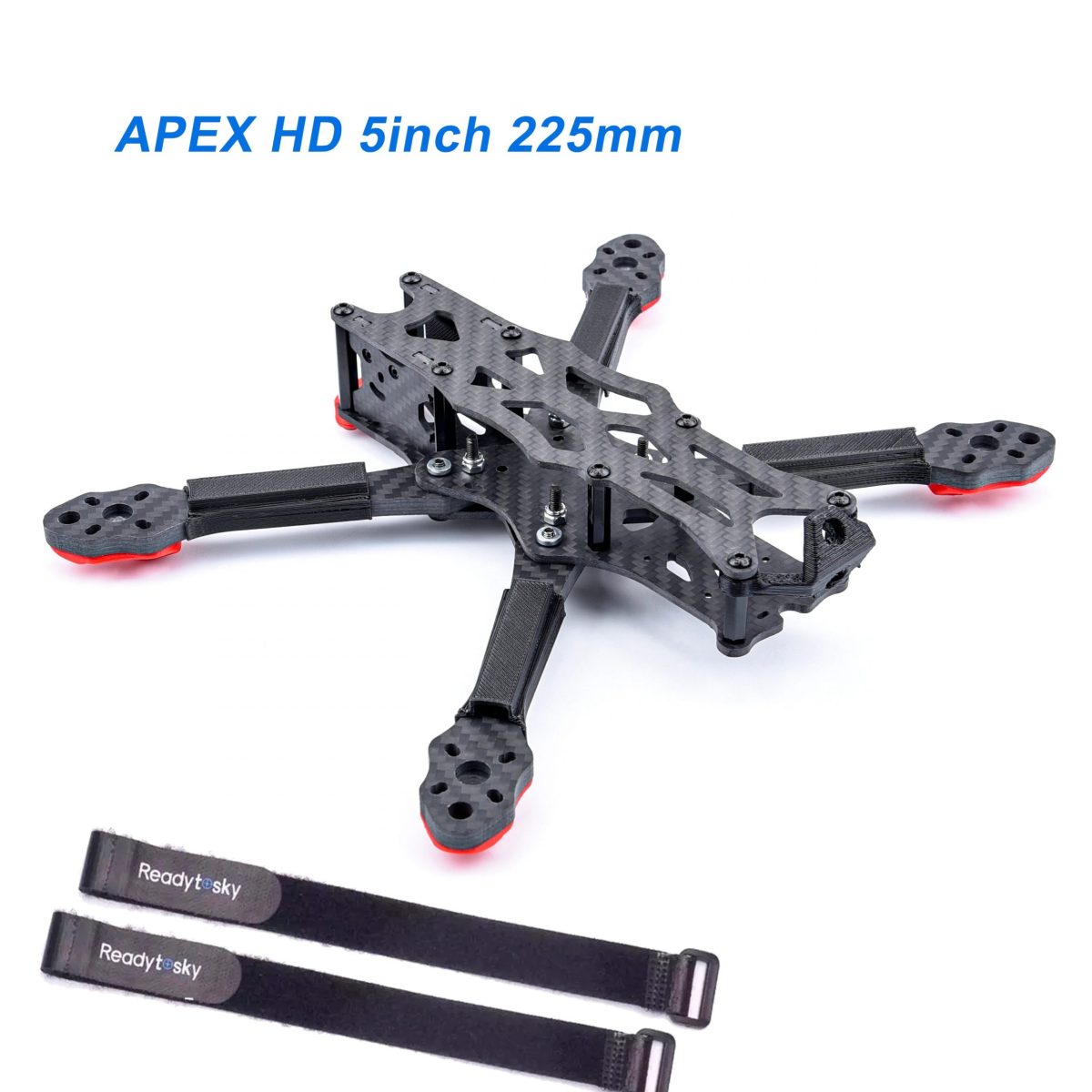 APEX HD 5inch 225mm Carbon Fiber Quadcopter Frame Kit with 5.5mm arm FPV Freestyle RC Racing Drone Frame