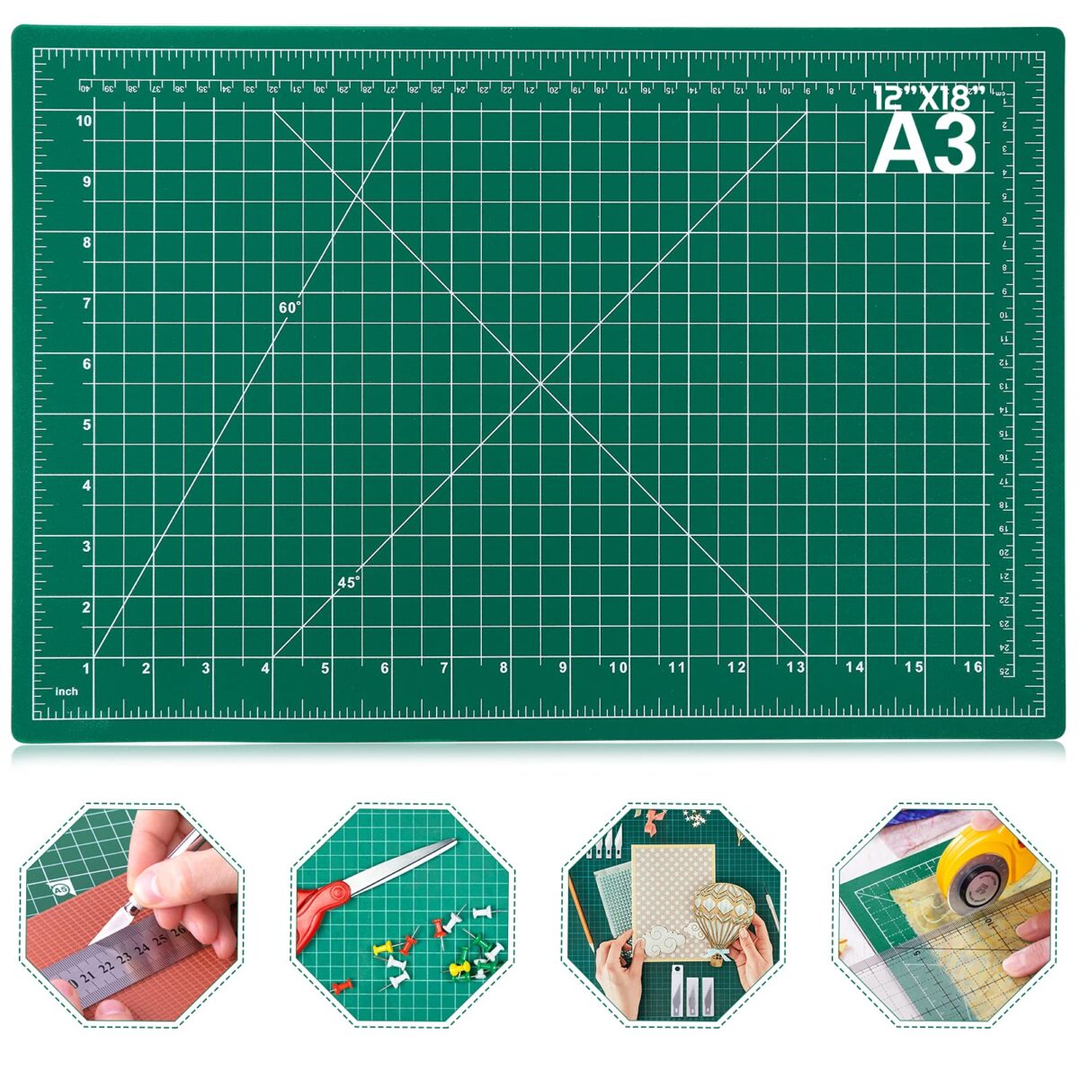 A3 Double sided Grid Lines Cutting Board Mat Cutting Pad - Image 1