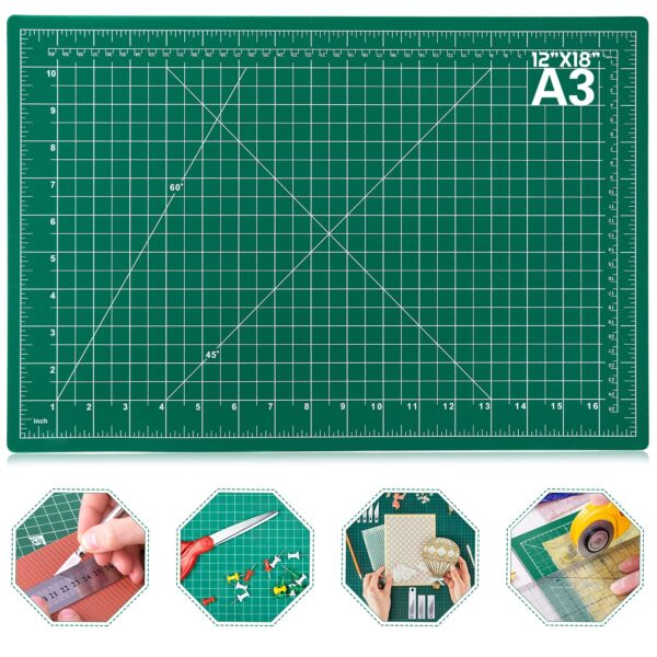 A3 Double sided Grid Lines Cutting Board Mat Cutting Pad