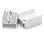 Aluminum Heat Sink For IC MOSFET Transistor