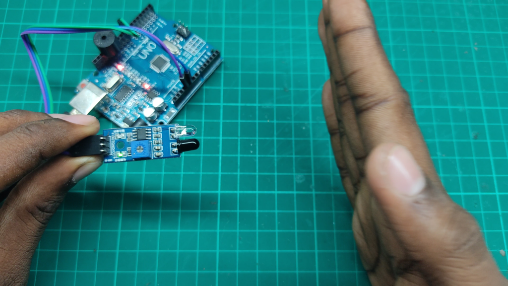 Touchless Doorbell using Arduino