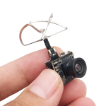 Micro FPV AIO 600TVL Camera 5.8G 25/50/200mW Adjustable Transmitter with Cloverleaf Antenna 3 in 1 Setup