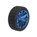 65mm Rubber Wheel For Gear Motor 25GA 37GB