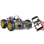 ESP32 Camera Robot Car DIY Kit – 4 Wheel