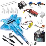 F-22 RC Plane DIY Kit With Flysky FS-i6 Transmitter