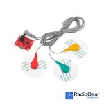 EMG Muscle Sensor With Cable And Electrodes Controller