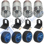 Gear Motor Set 37GB For Robot Robo Soccer
