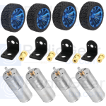 Gear Motor Set 25GA For Robot Robo Soccer