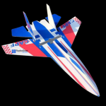 SU-27 RC Plane DIY Foam Kit 720mm Wingspan Ultraflexible Depron