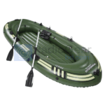Rubber Inflatable Boat 3 Person Capacity, 250kg Load for Fun or Fishing