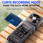 FNIRSI FAM-02 Handheld Anemometer – Portable Wind Speed & Temperature Meter - Image 4