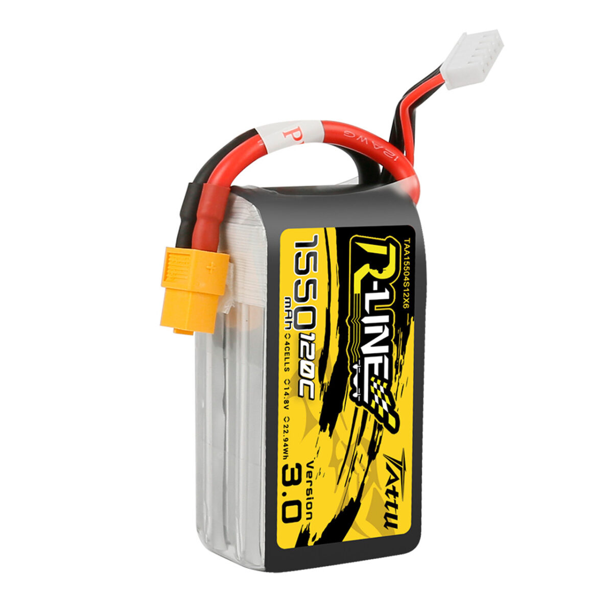 Tattu R-Line 1550mAh 4S FPV LiPo Battery - Image 1