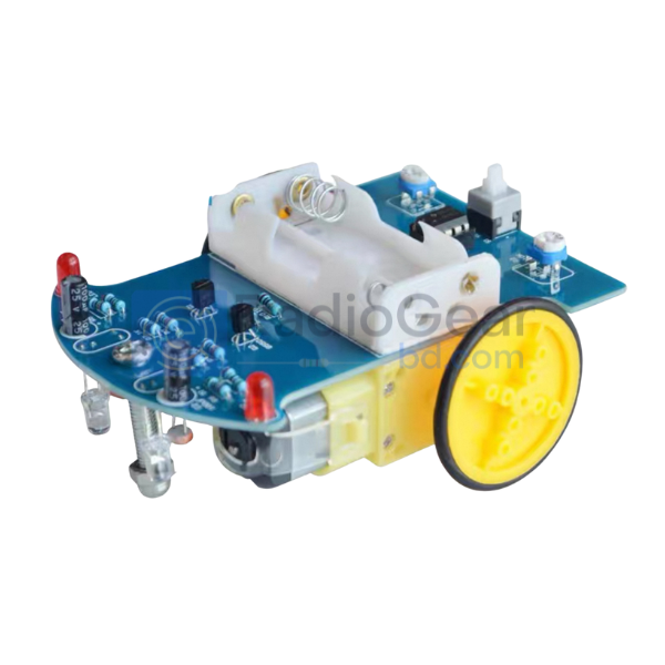 Smart DIY Line Follower Robot PCB Kit