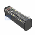 DIY Transparent Power Bank Case (PD 22.5W Fast Charging) — for 8×18650 Batteries, Dual USB + PD Port, Up to 28000mAh Capacity